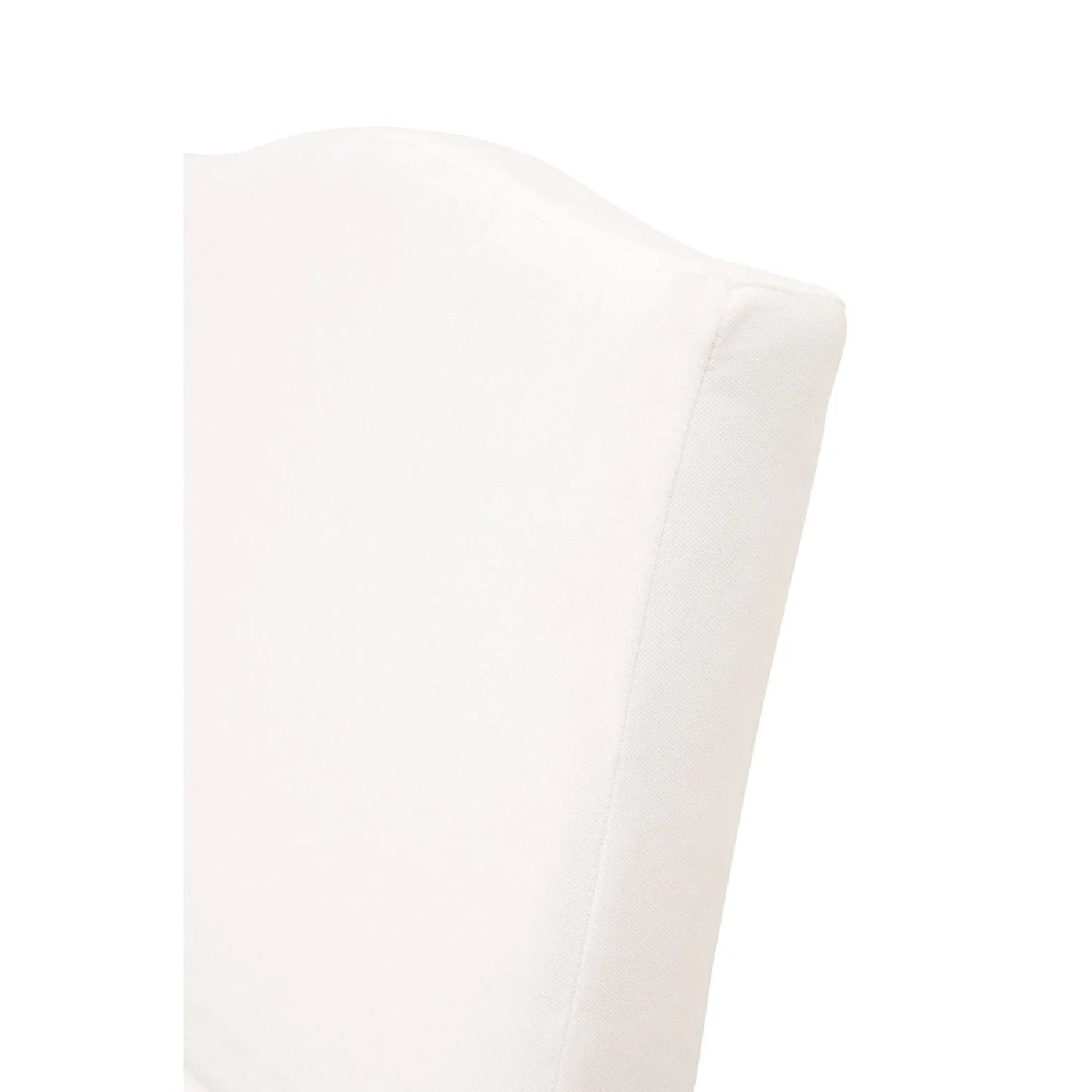 Luxury Upholstered Linen Modern Dining Chair European Style for Villa