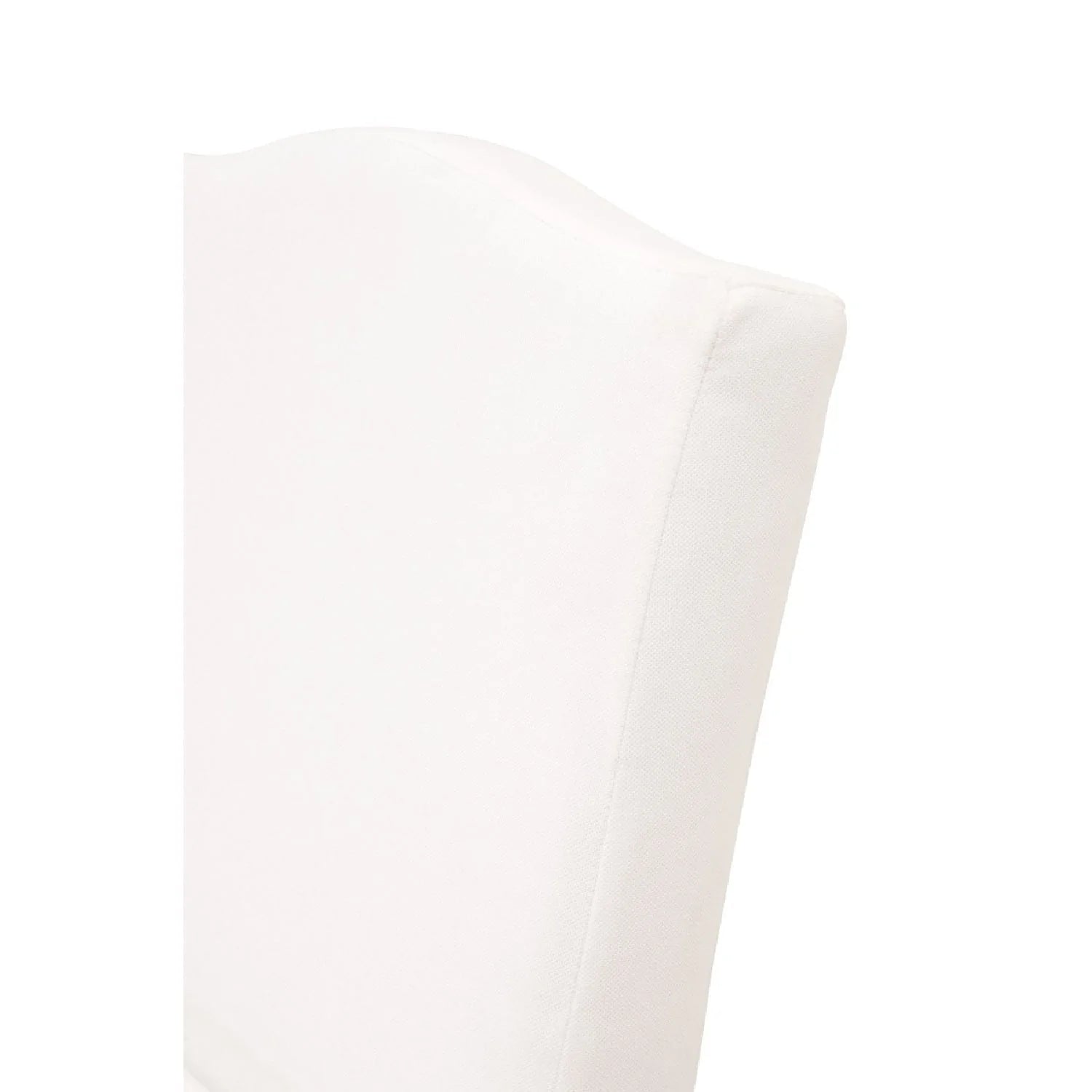 Luxury Upholstered Linen Modern Dining Chair European Style for Villa