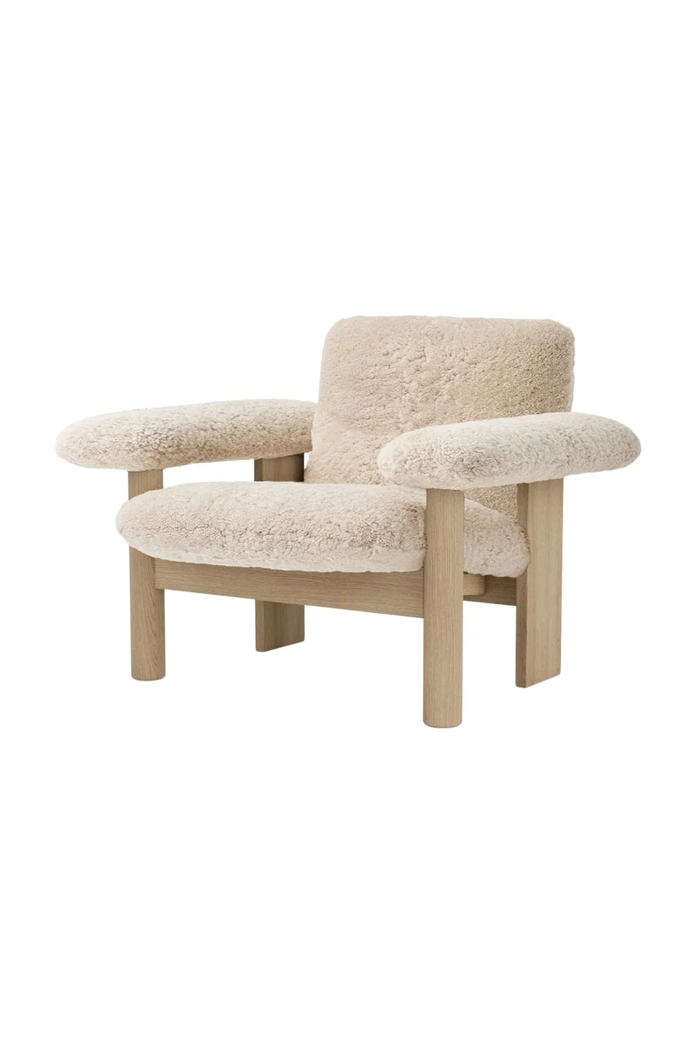 Luxury Upholstered Lounge Armchair European Style for Villa