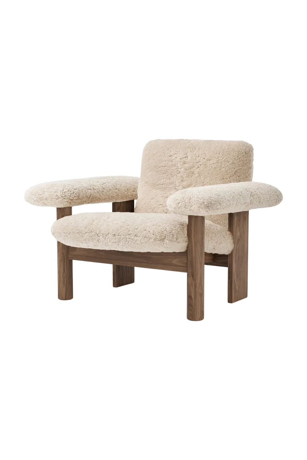 Luxury Upholstered Lounge Armchair European Style for Villa