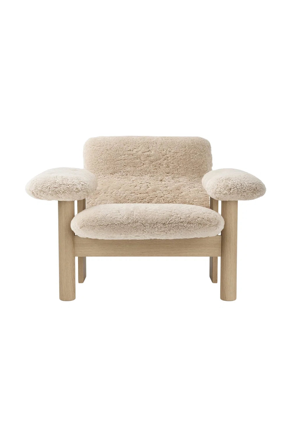 Luxury Upholstered Lounge Armchair European Style for Villa