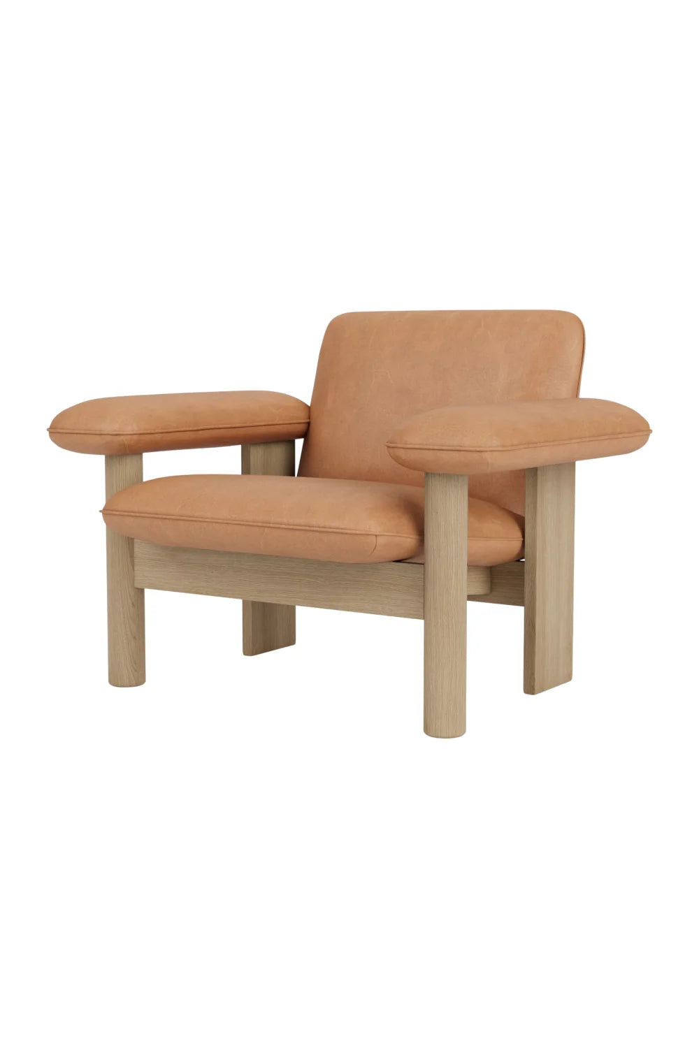 Luxury Upholstered Lounge Armchair European Style for Villa