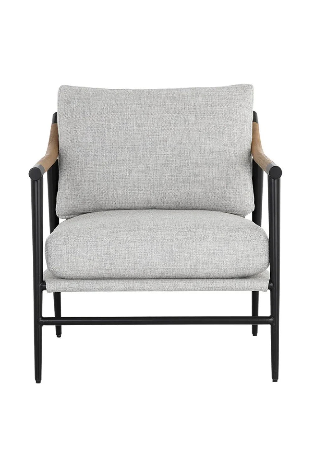 Luxury Upholstered Lounge Chair European Style for Villa