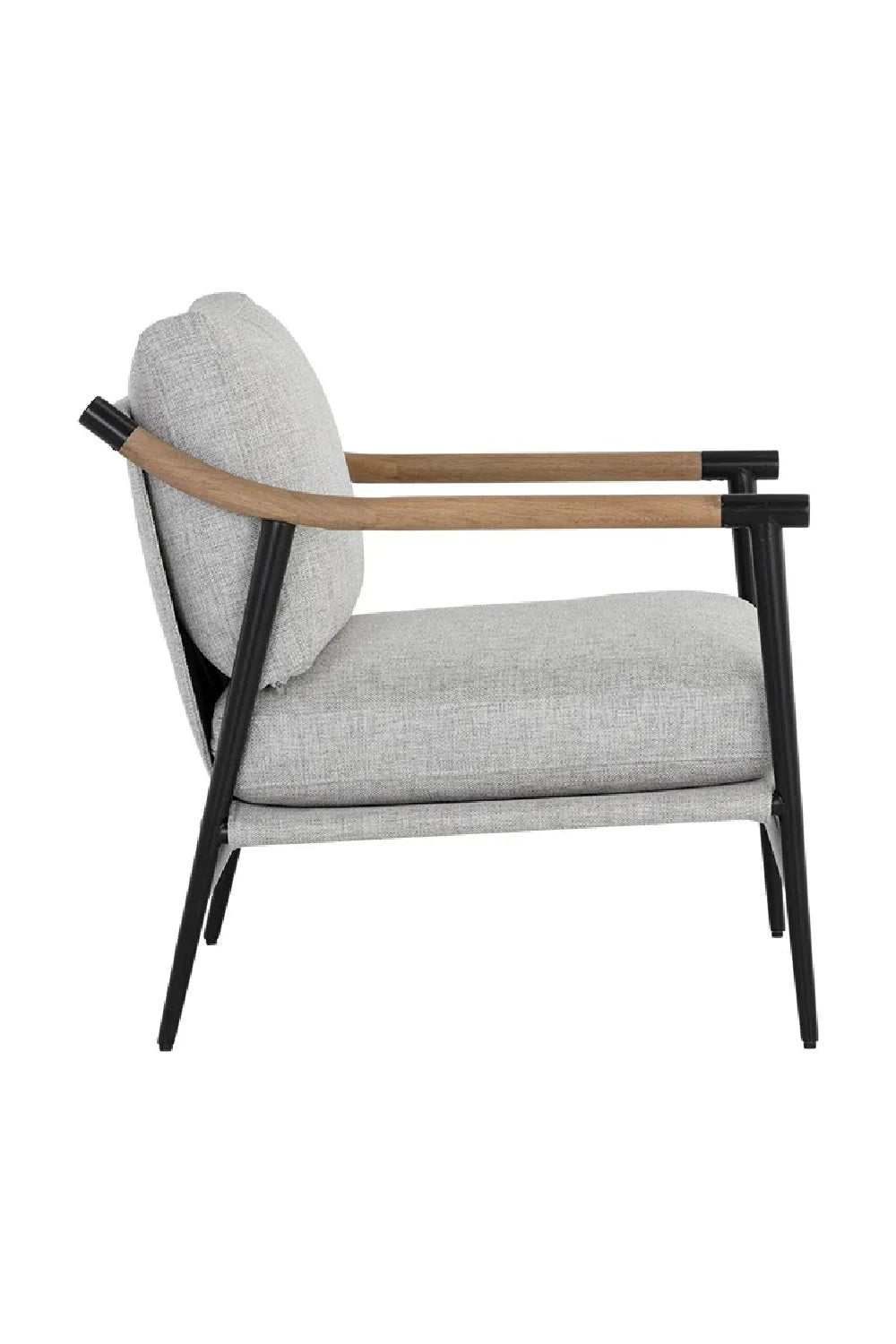 Luxury Upholstered Lounge Chair European Style for Villa
