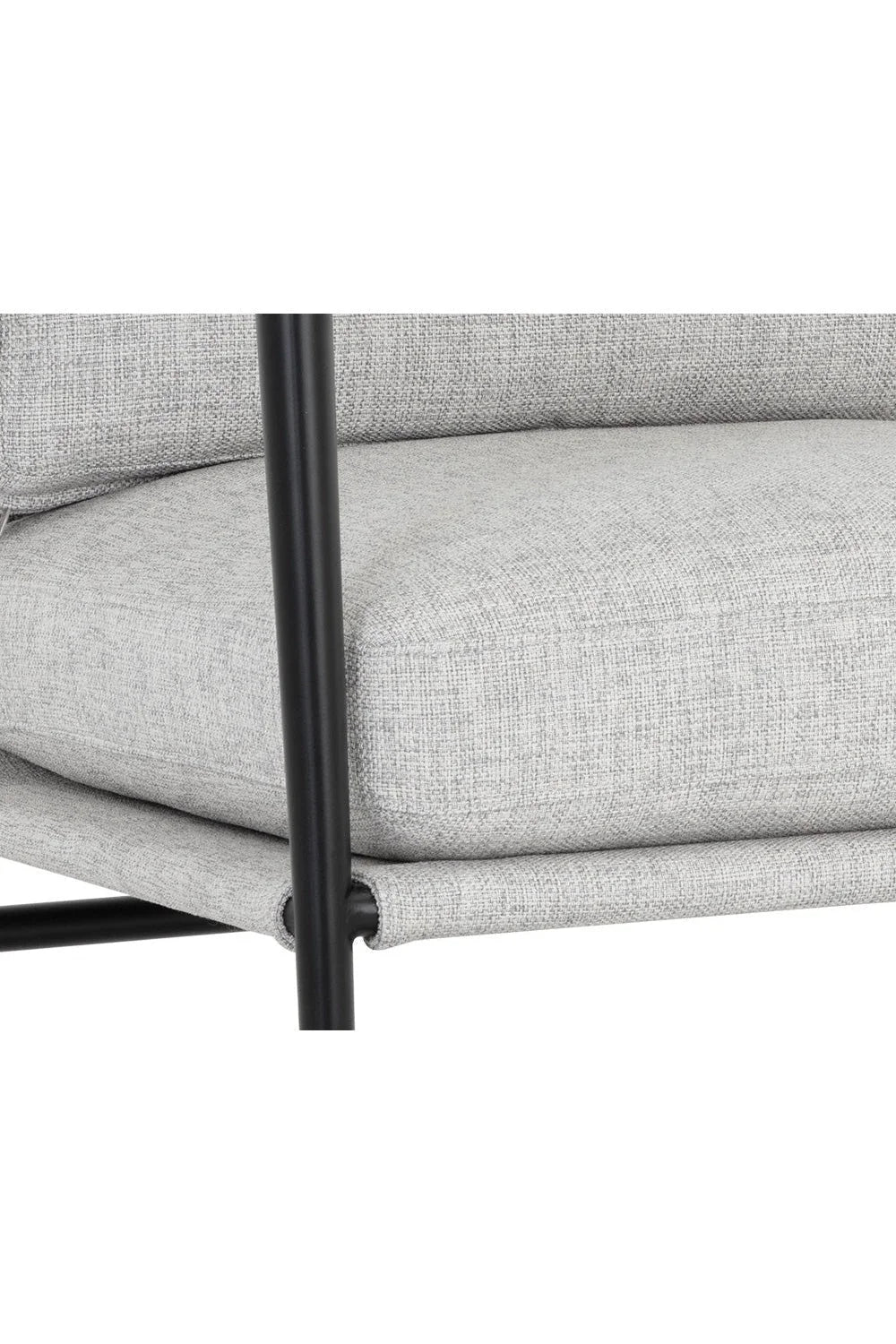 Luxury Upholstered Lounge Chair European Style for Villa