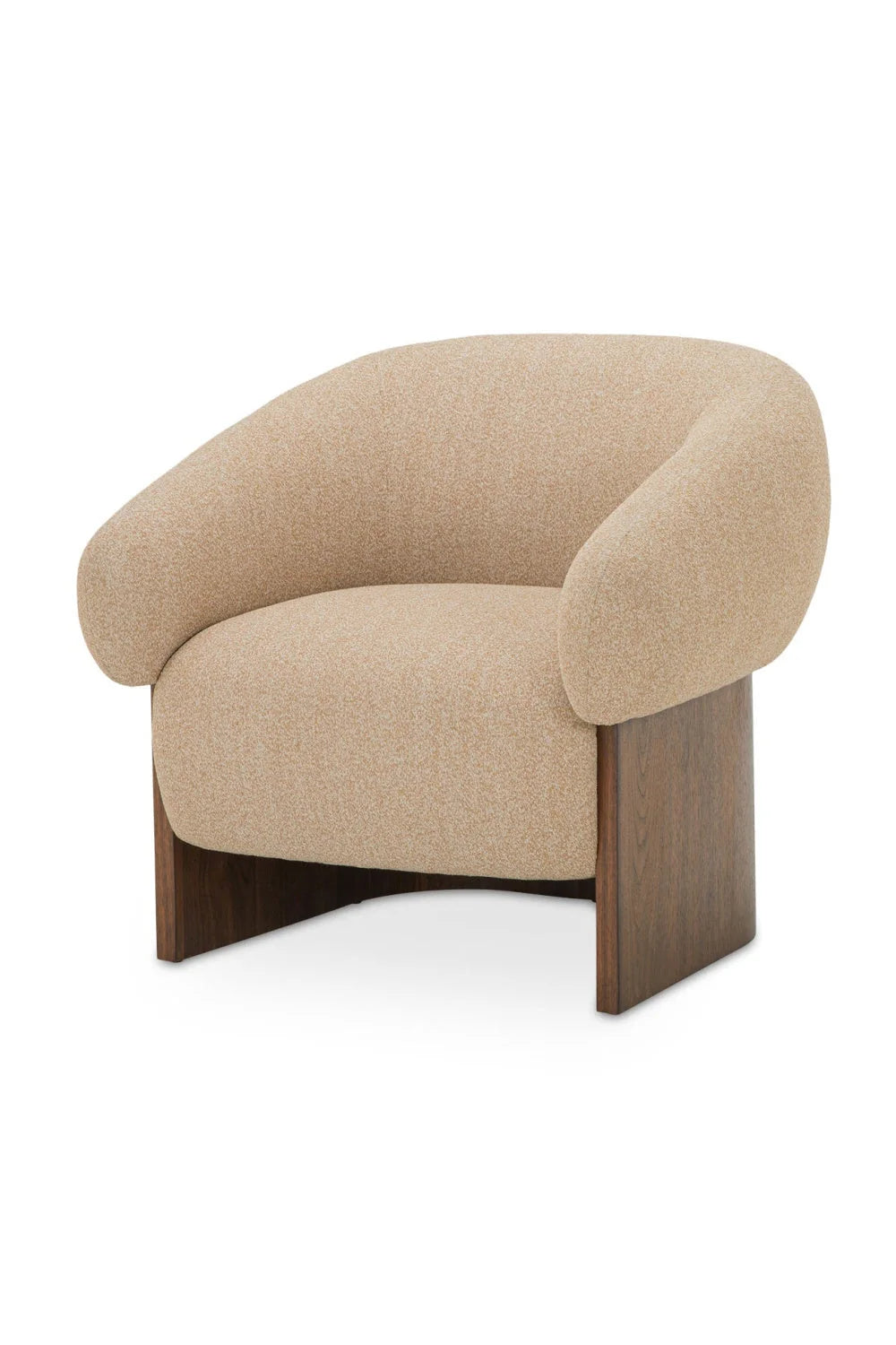 Luxury Upholstered Lounge Chair Modern Italian Style for Villa
