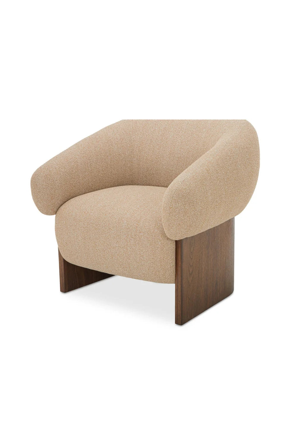 Luxury Upholstered Lounge Chair Modern Italian Style for Villa