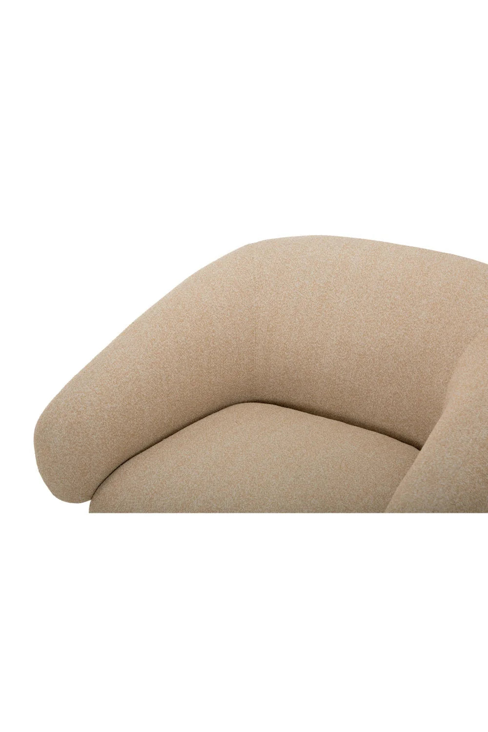 Luxury Upholstered Lounge Chair Modern Italian Style for Villa