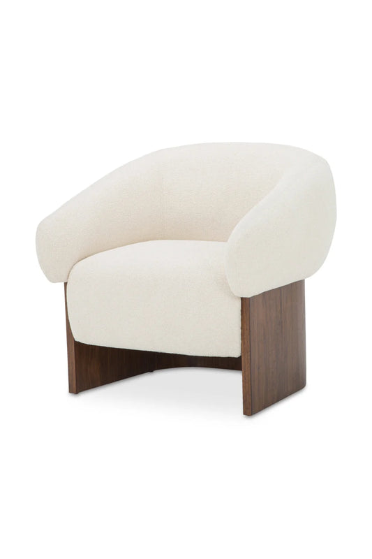 Luxury Upholstered Lounge Chair Modern Italian Style for Villa