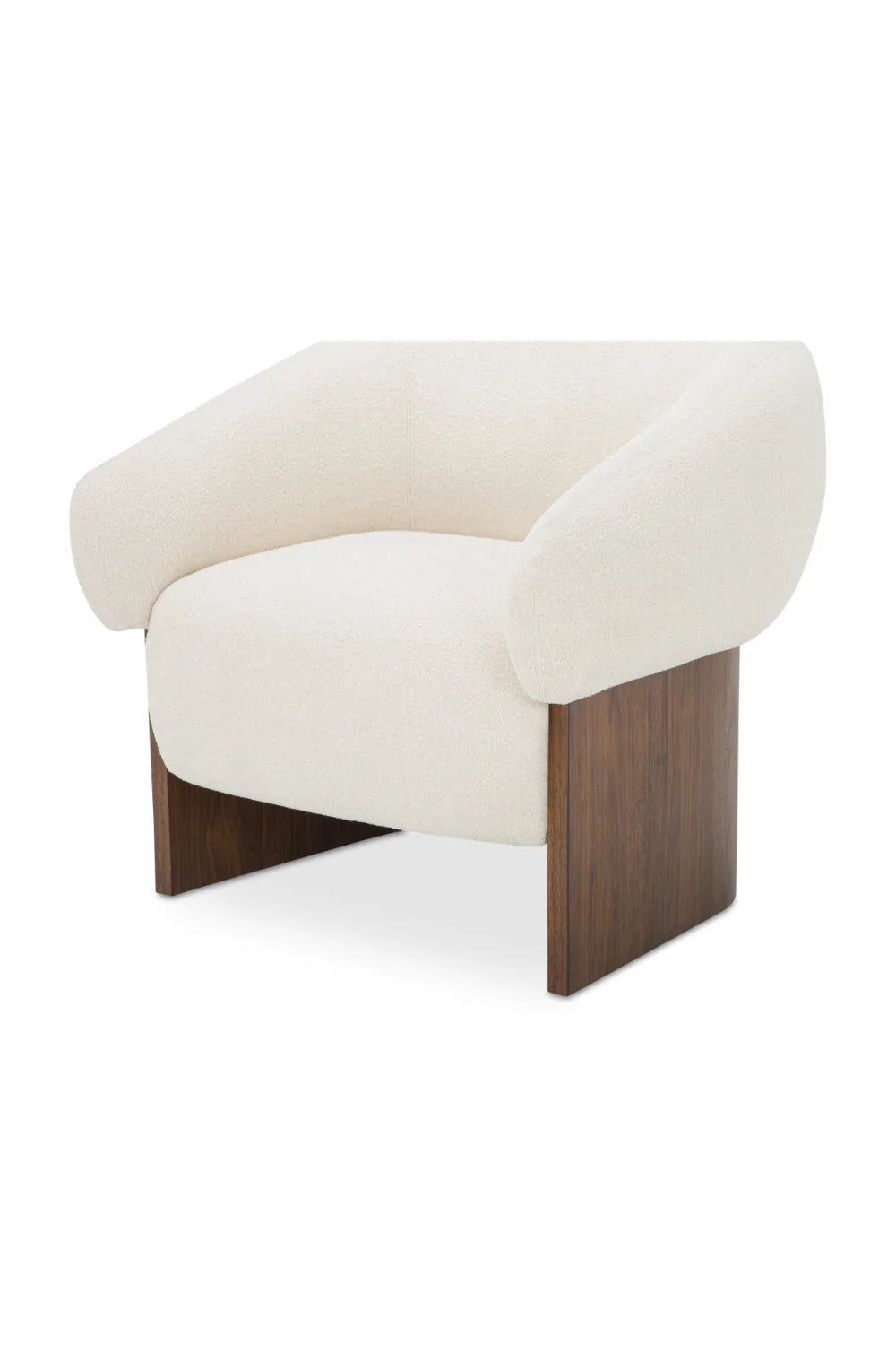 Luxury Upholstered Lounge Chair Modern Italian Style for Villa
