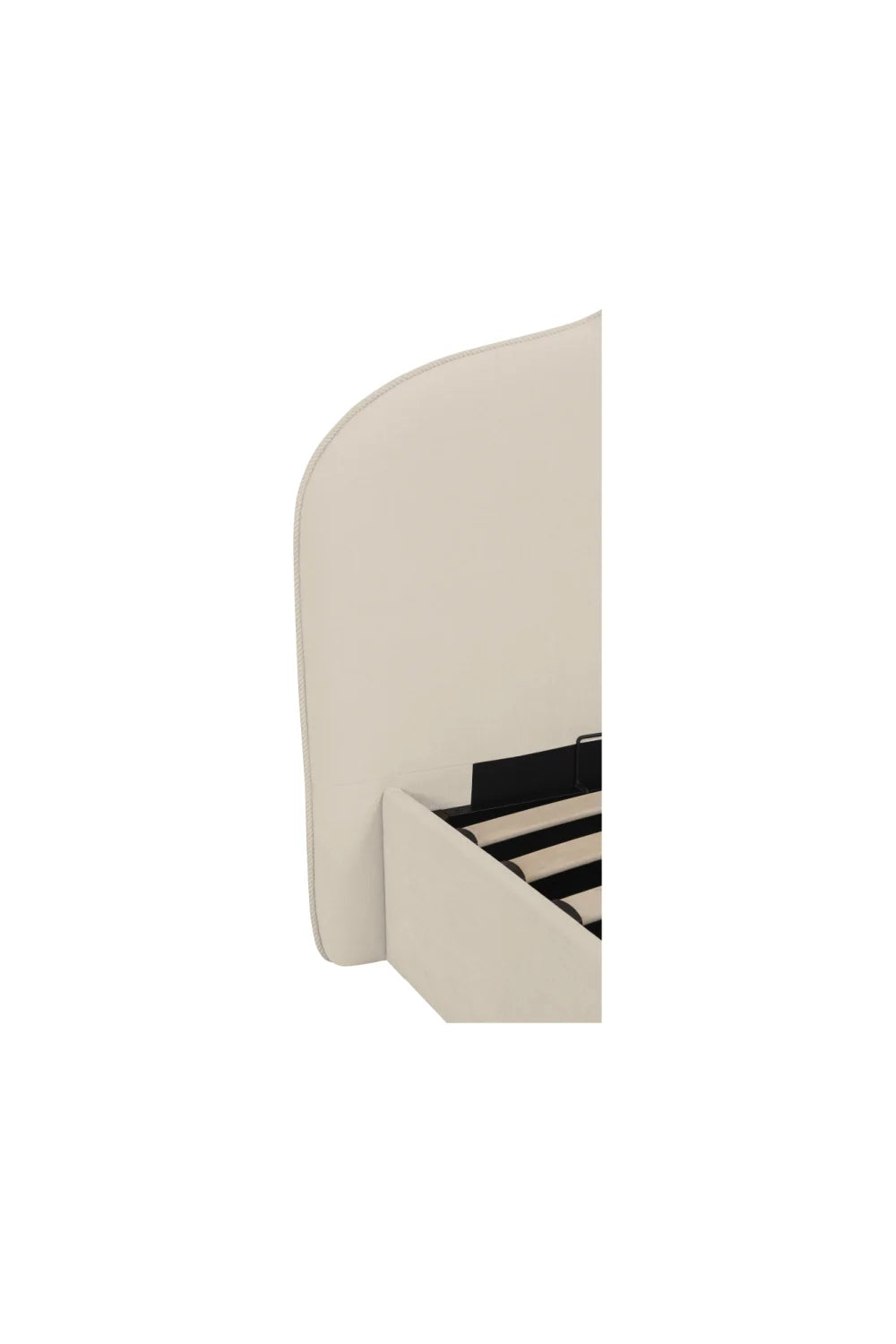 Luxury Upholstered Modern Arched Bed European Style for Villa