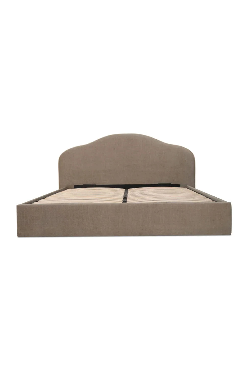Luxury Upholstered Modern Arched Bed European Style for Villa