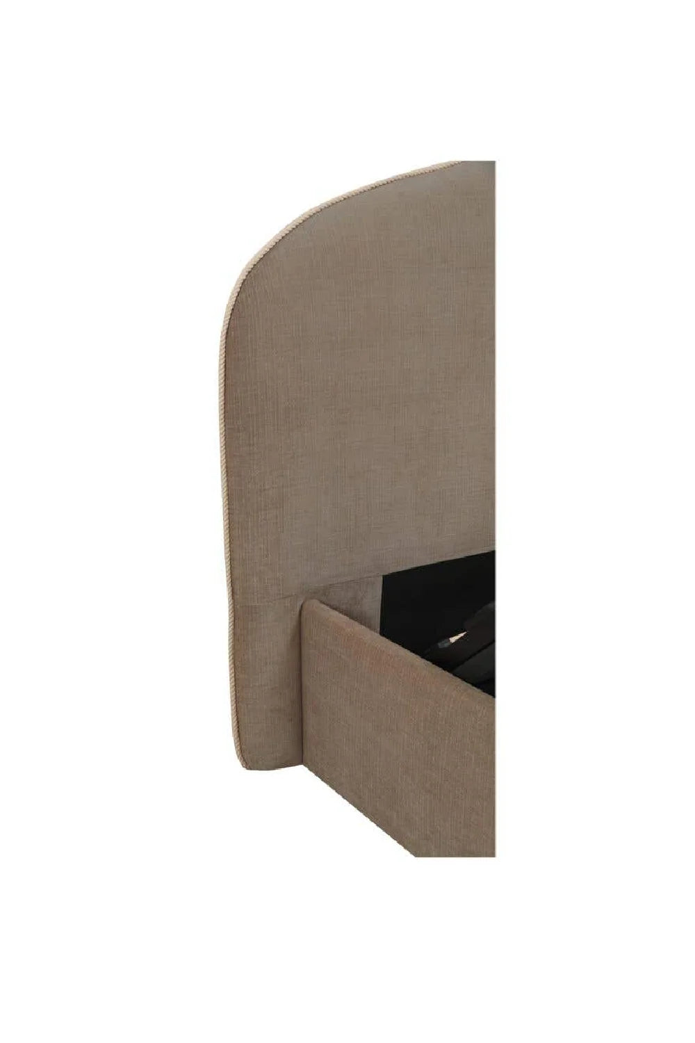 Luxury Upholstered Modern Arched Bed European Style for Villa