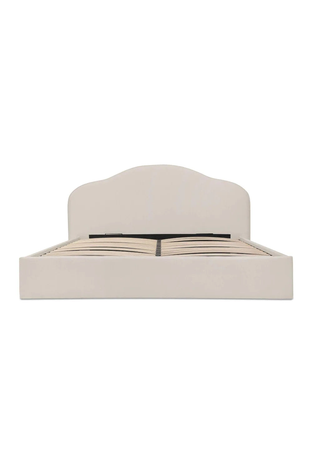 Luxury Upholstered Modern Arched Bed European Style for Villa