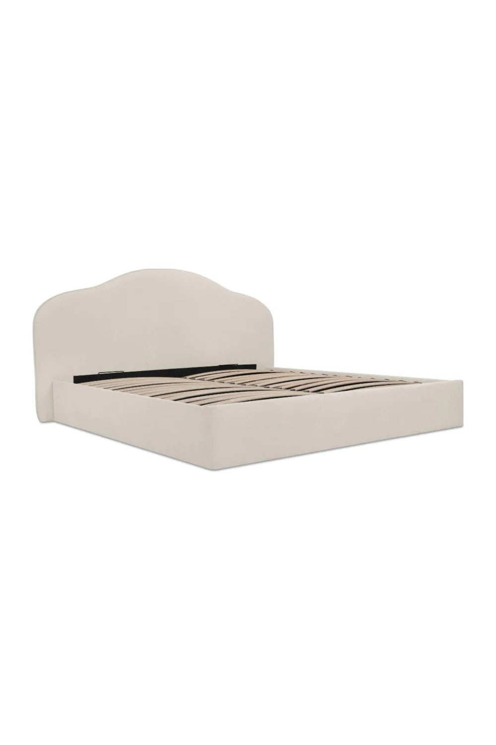 Luxury Upholstered Modern Arched Bed European Style for Villa