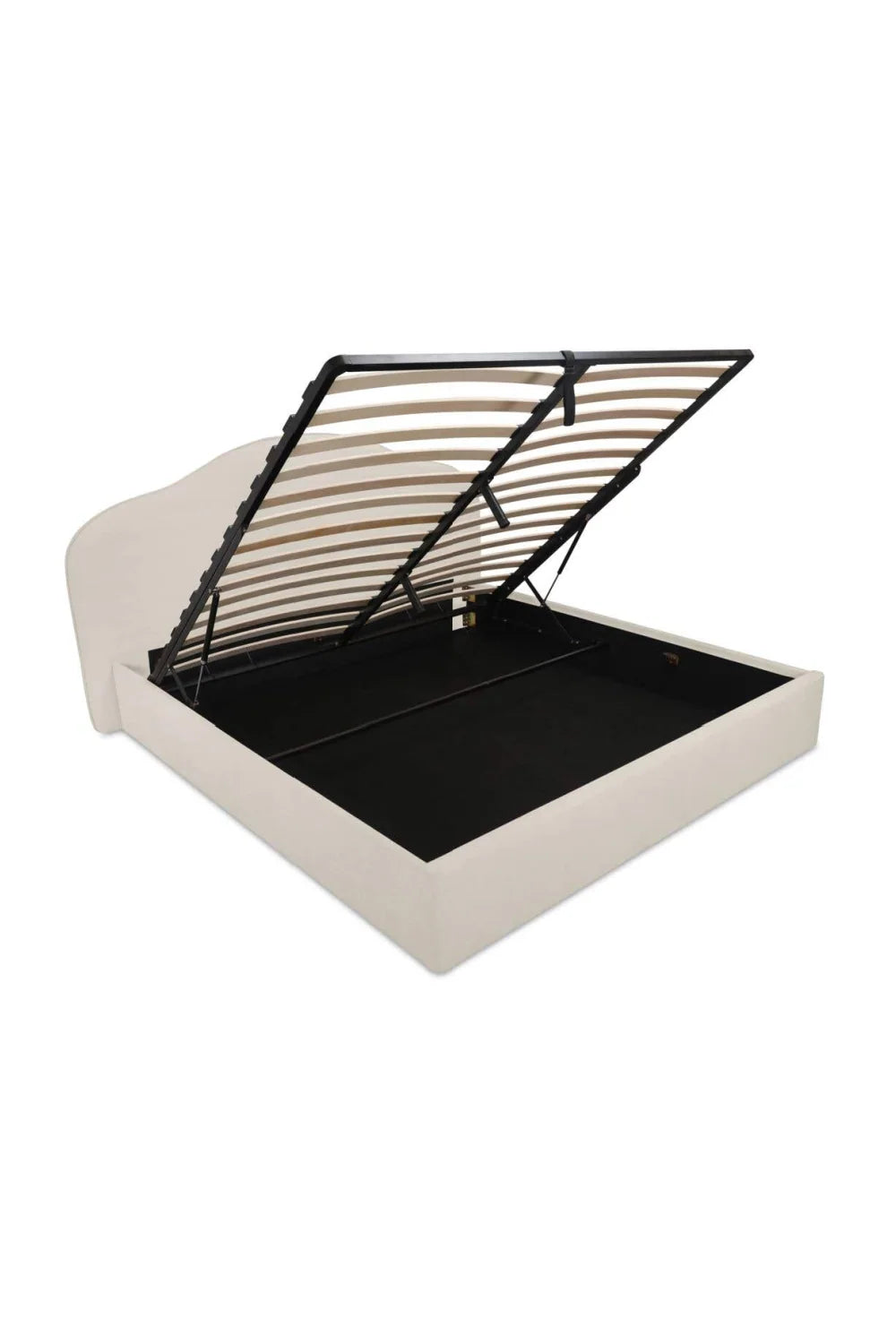 Luxury Upholstered Modern Arched Bed European Style for Villa
