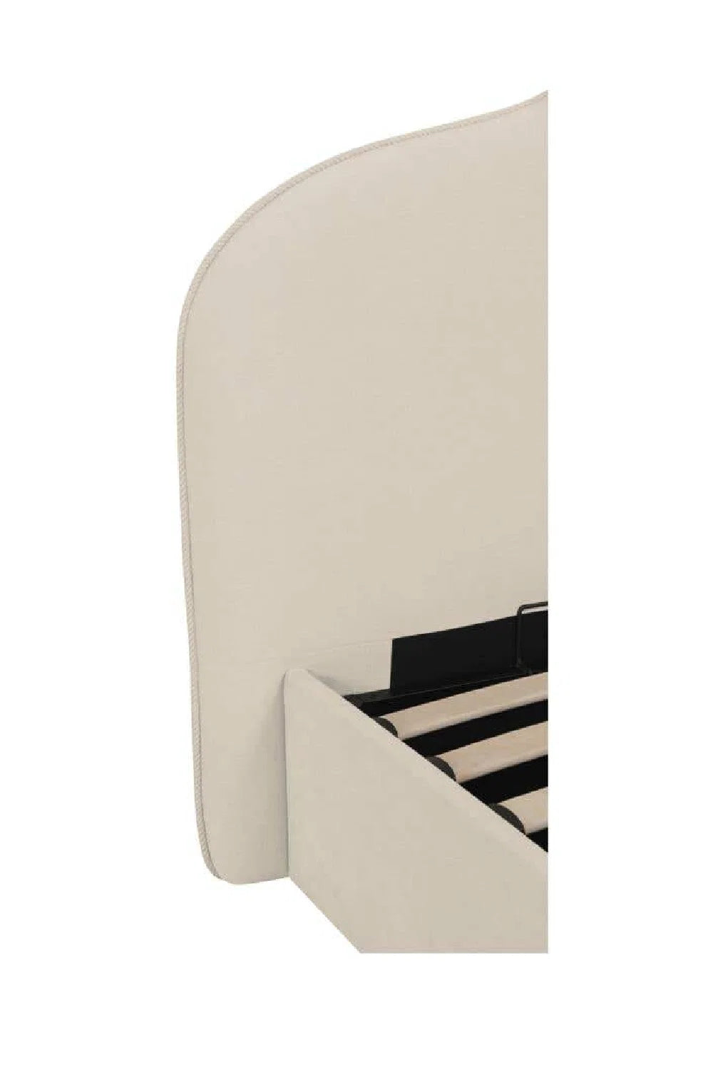 Luxury Upholstered Modern Arched Bed European Style for Villa