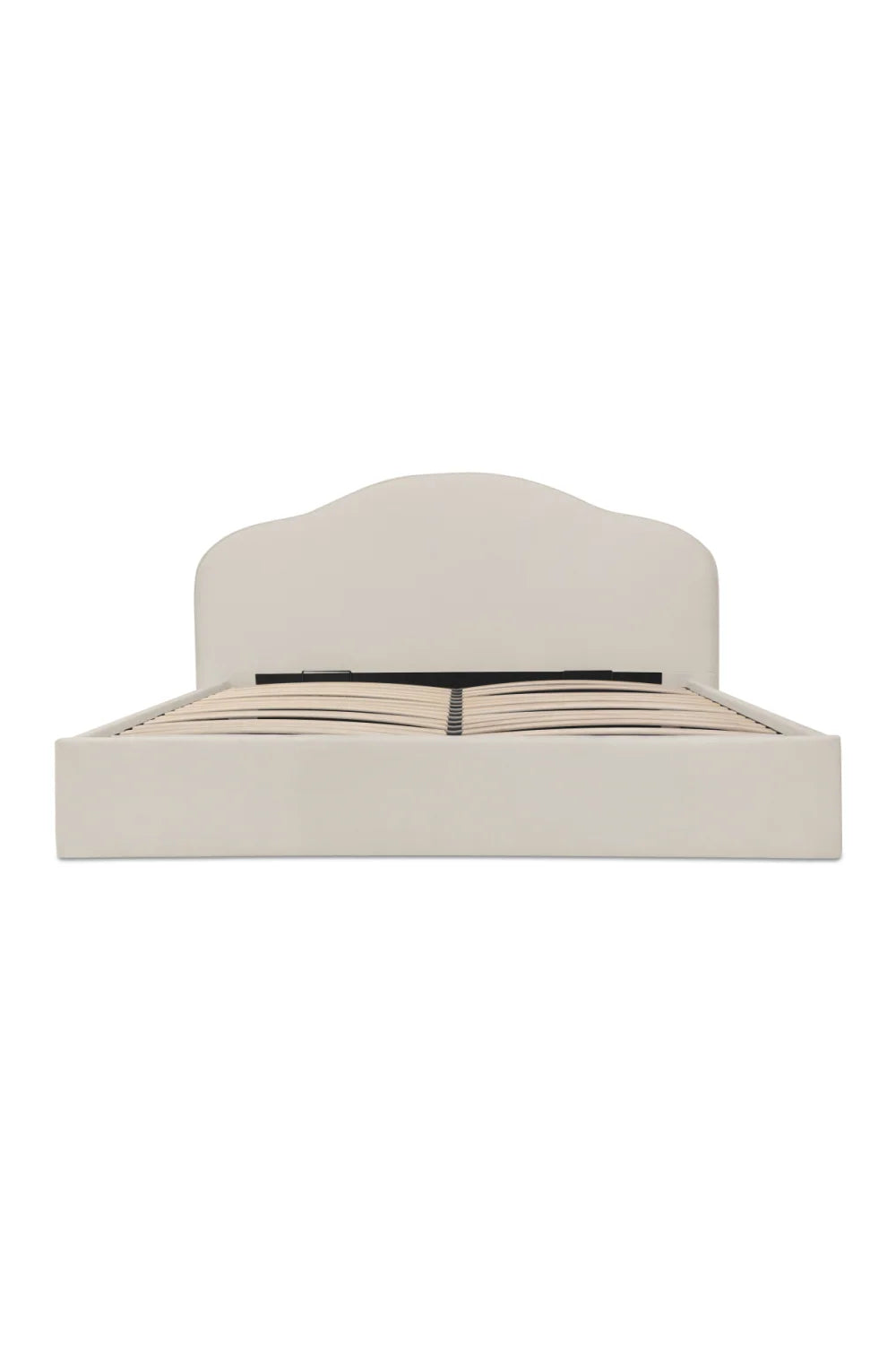 Luxury Upholstered Modern Arched Bed European Style for Villa