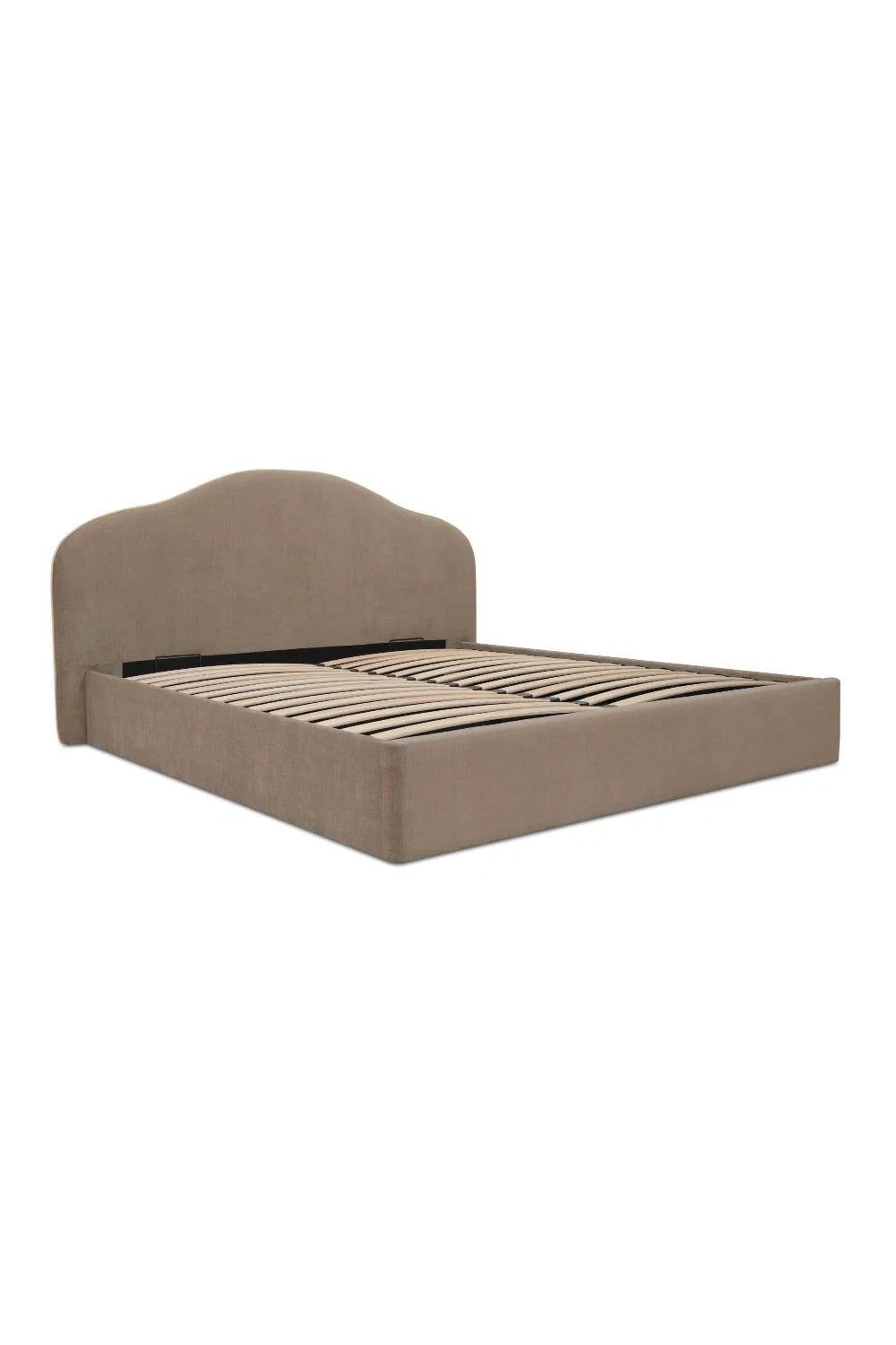 Luxury Upholstered Modern Arched Bed European Style for Villa
