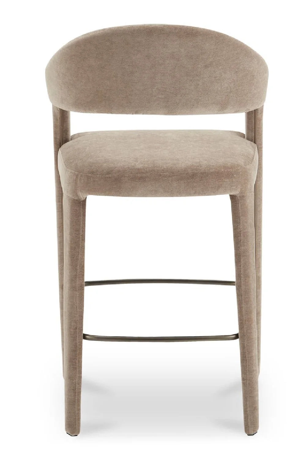 Luxury Upholstered Modern Bar Stool European Style for Villa
