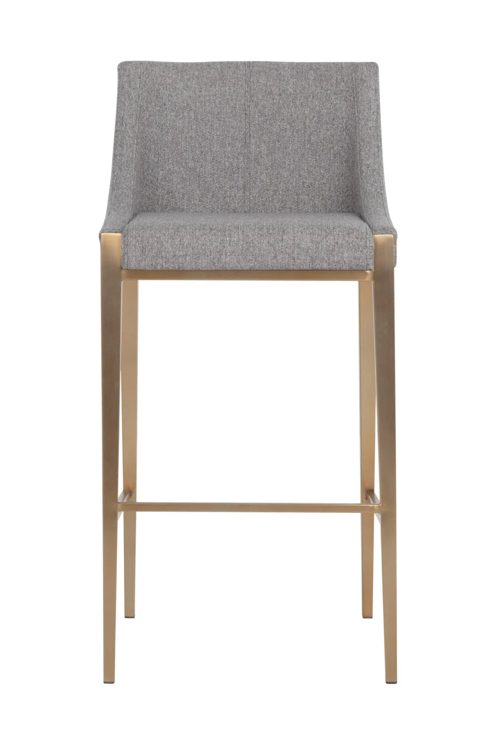 Luxury Upholstered Modern Bar Stool European Style for Villa