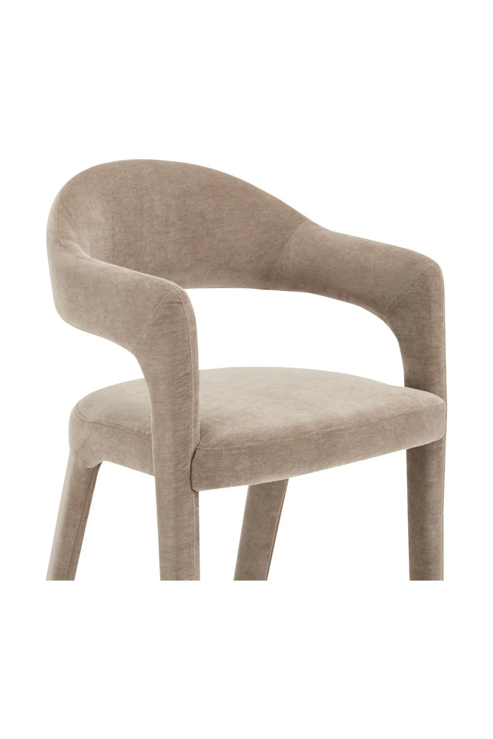 Luxury Upholstered Modern Bar Stool European Style for Villa
