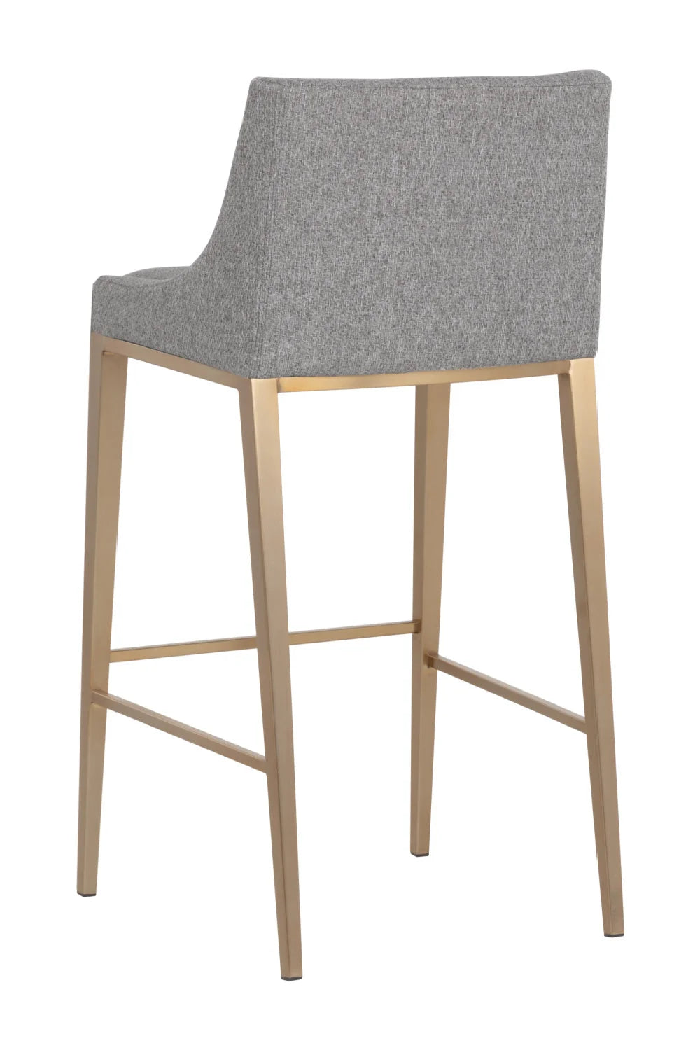 Luxury Upholstered Modern Bar Stool European Style for Villa