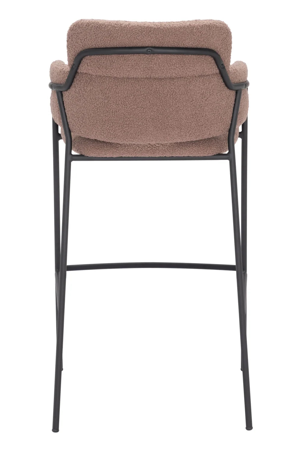 Luxury Upholstered Modern Bar Stool European Style for Villa