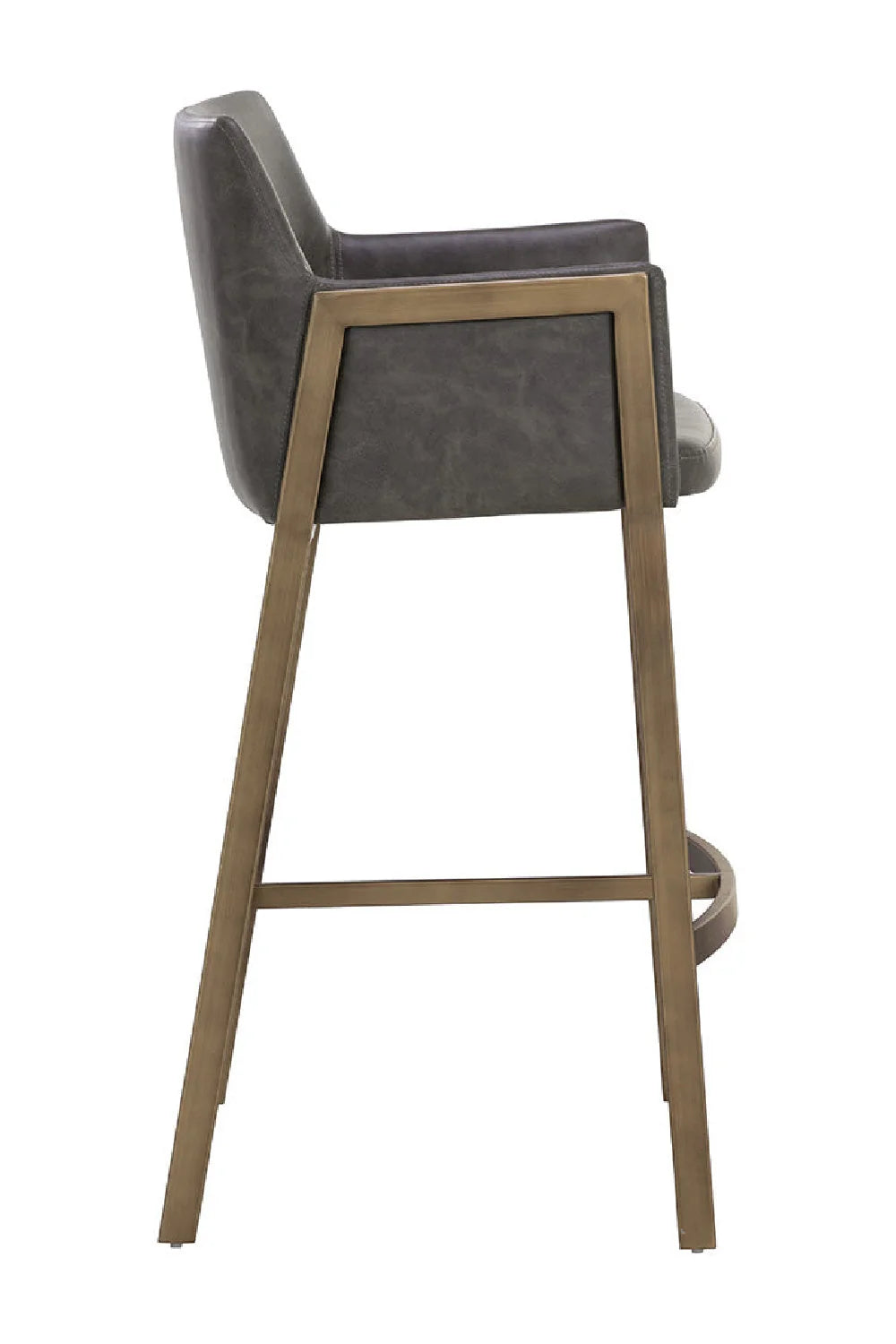 Luxury Upholstered Modern Bar Stool European Style for Villa