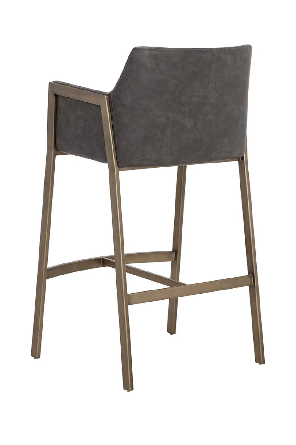 Luxury Upholstered Modern Bar Stool European Style for Villa