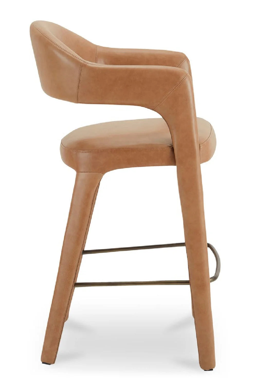 Luxury Upholstered Modern Bar Stool European Style for Villa