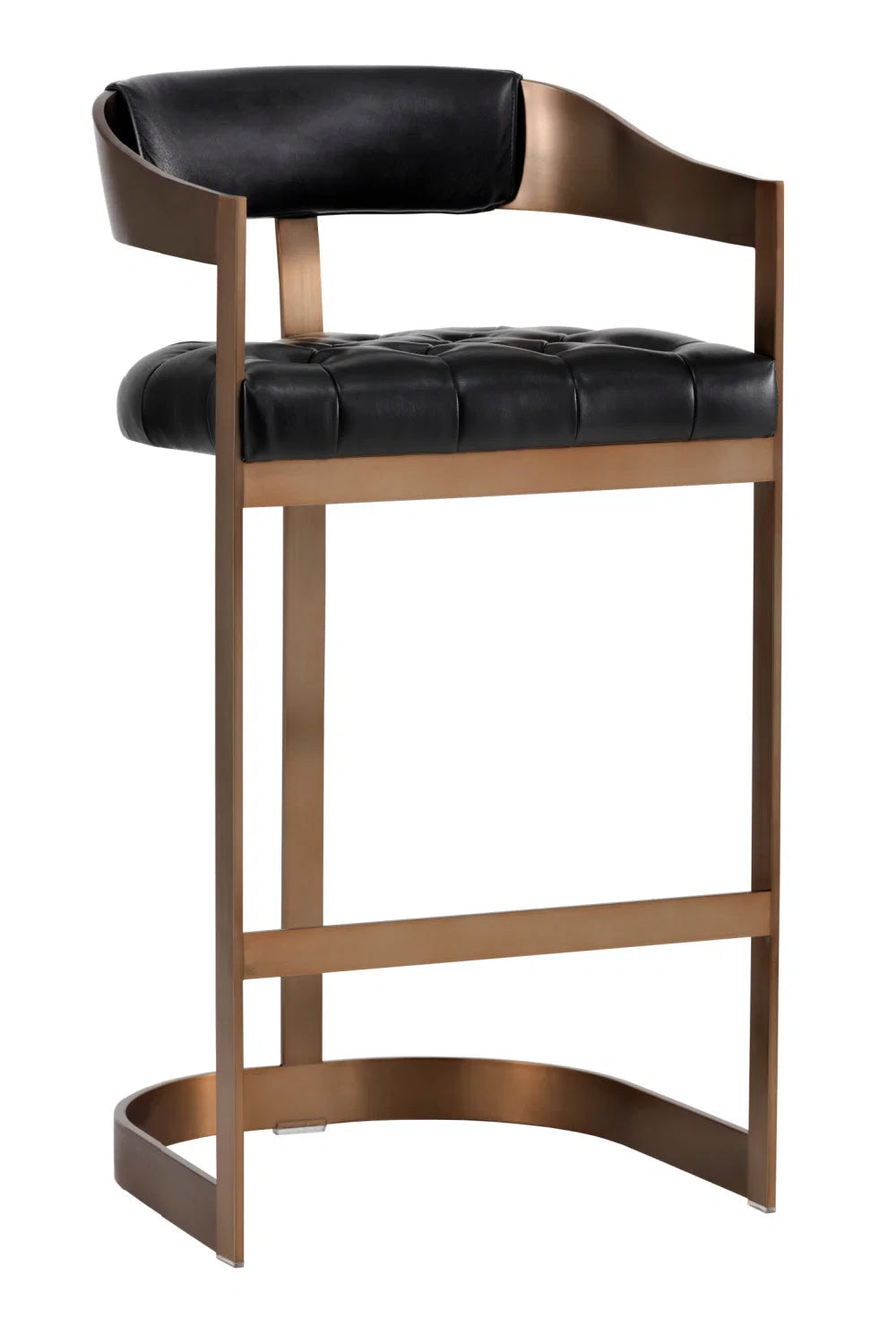 Luxury Upholstered Modern Bar Stool European Style for Villa