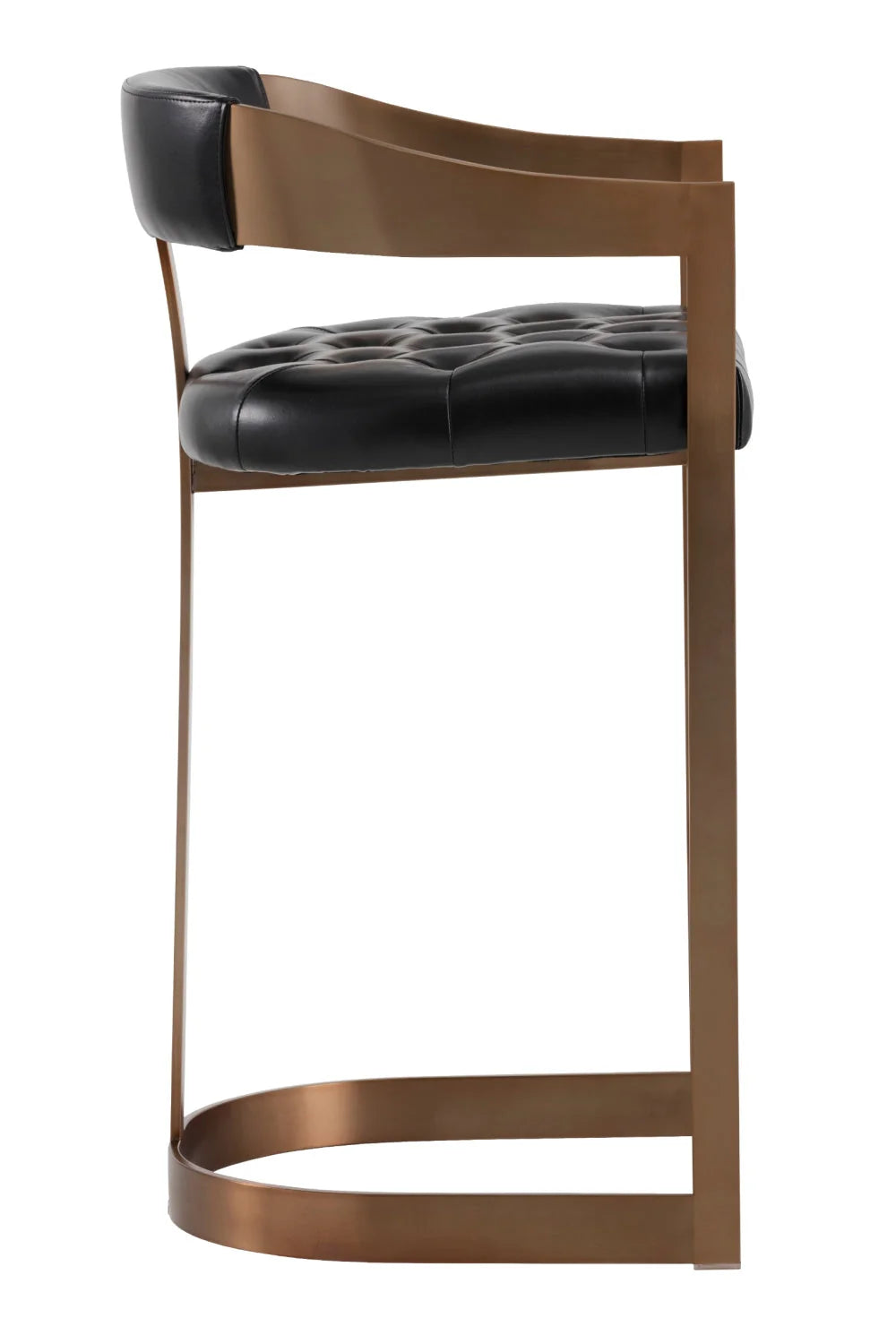Luxury Upholstered Modern Bar Stool European Style for Villa