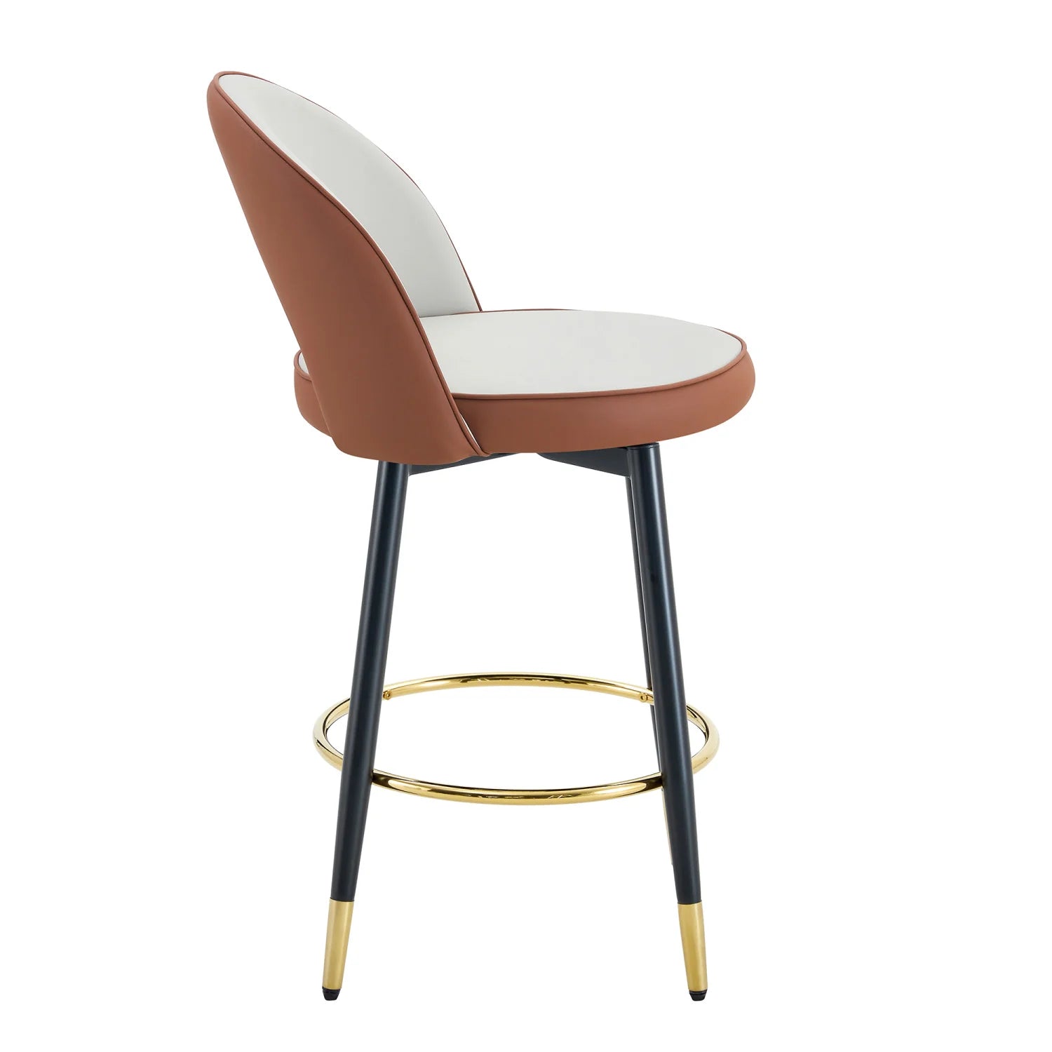 Luxury Upholstered Modern Bar Stool European Style for Villa