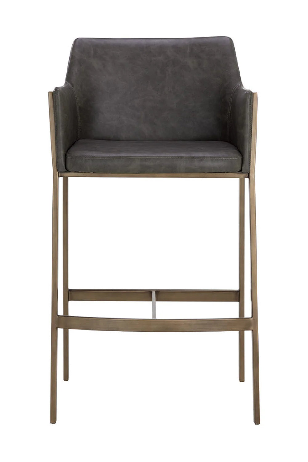 Luxury Upholstered Modern Bar Stool European Style for Villa