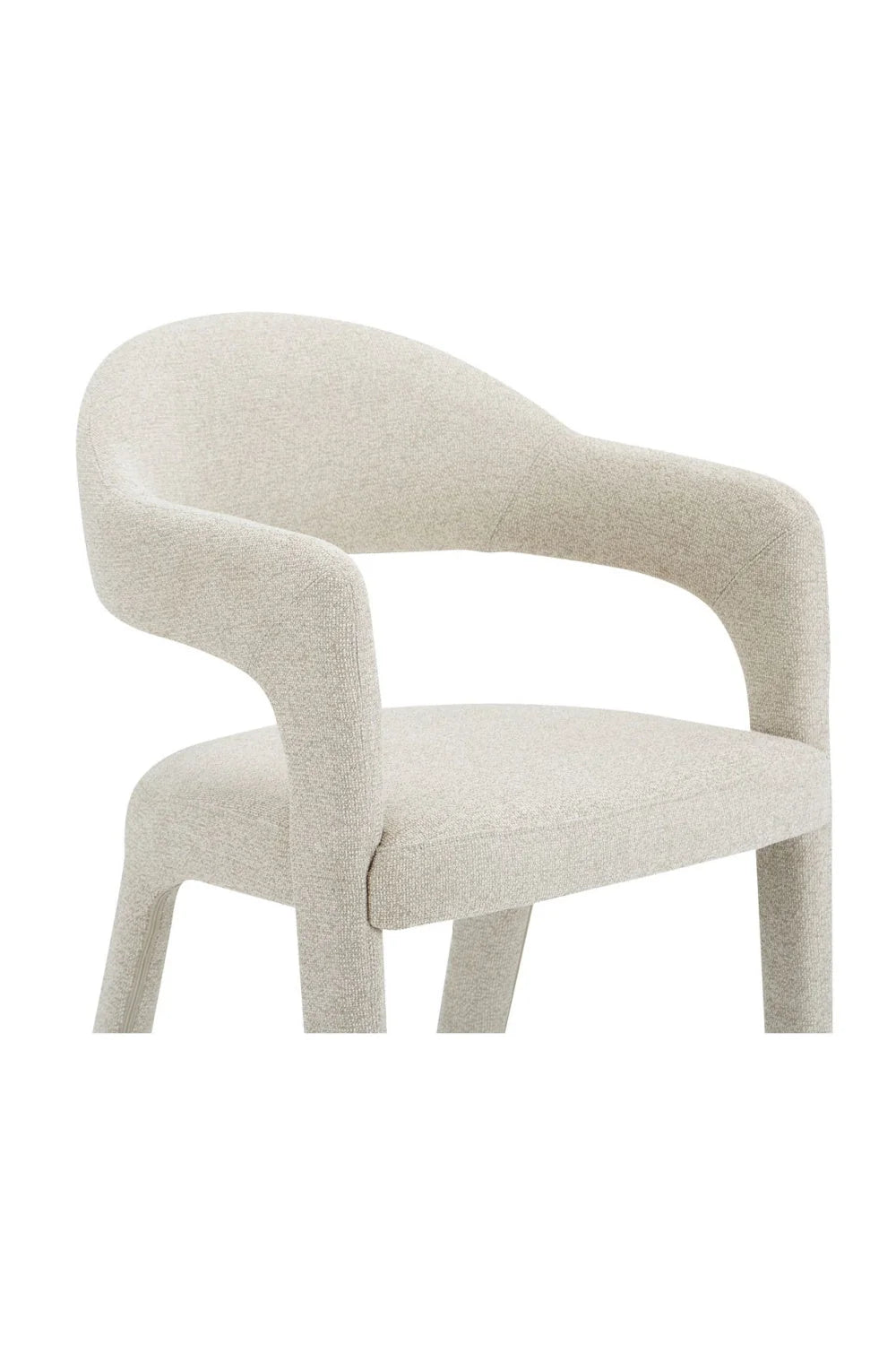 Luxury Upholstered Modern Bar Stool European Style for Villa