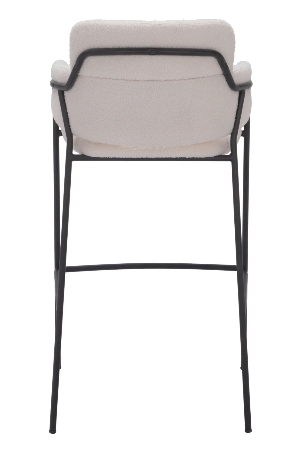 Luxury Upholstered Modern Bar Stool European Style for Villa