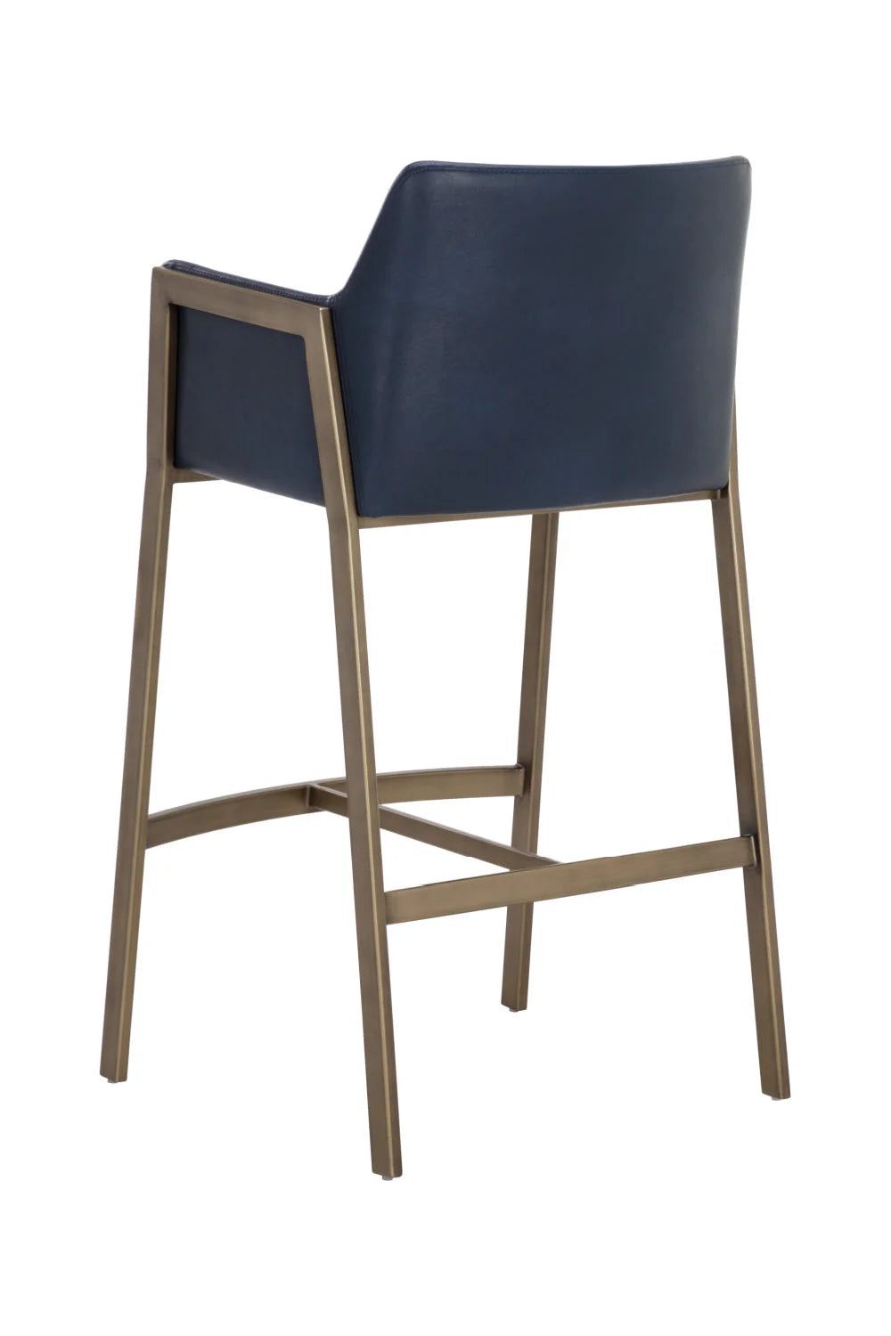 Luxury Upholstered Modern Bar Stool European Style for Villa