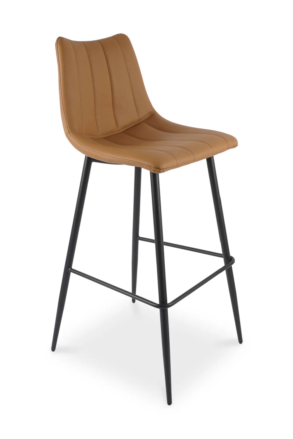 Luxury Upholstered Modern Bar Stools European Style for Villa