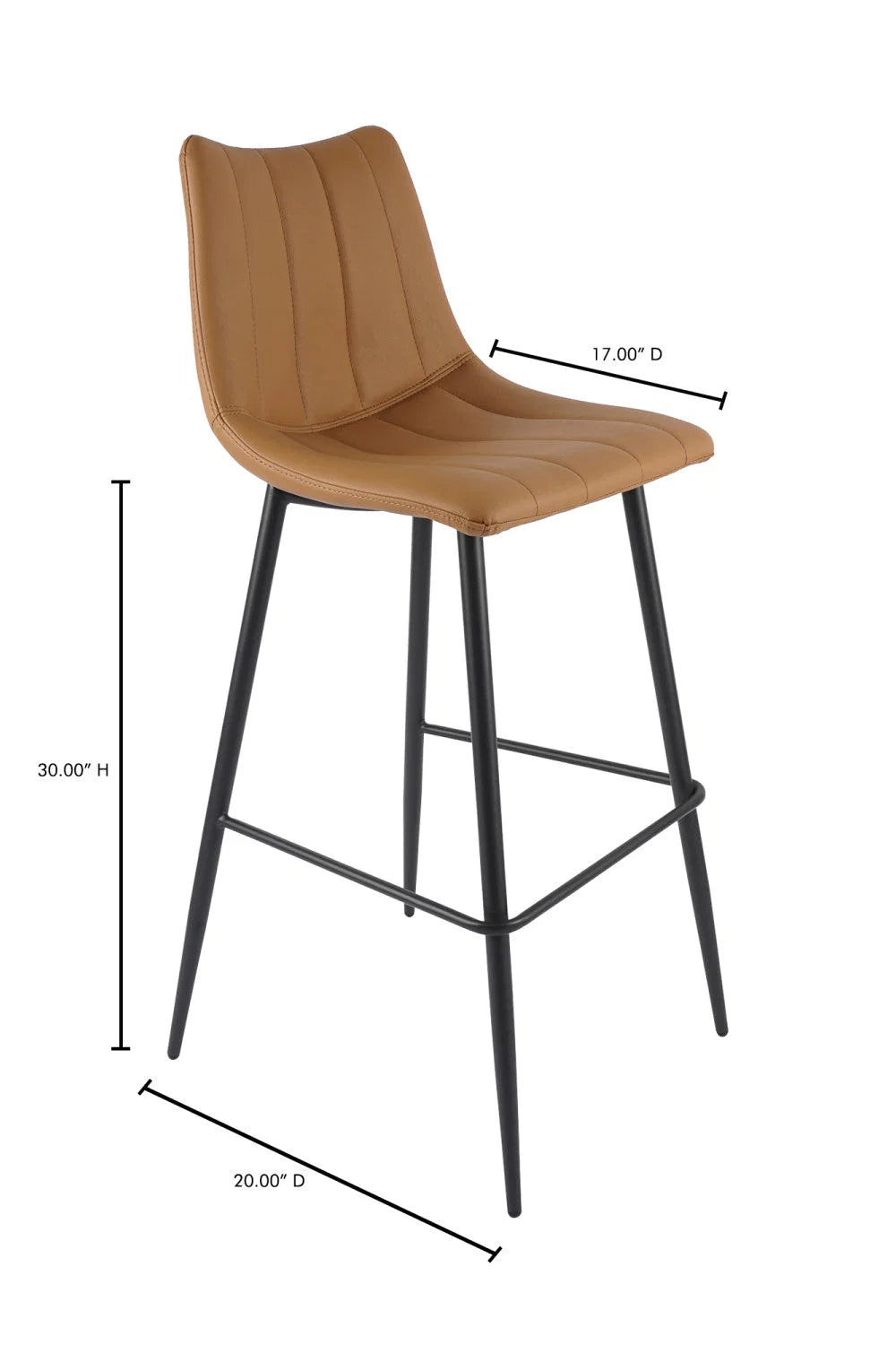 Luxury Upholstered Modern Bar Stools European Style for Villa