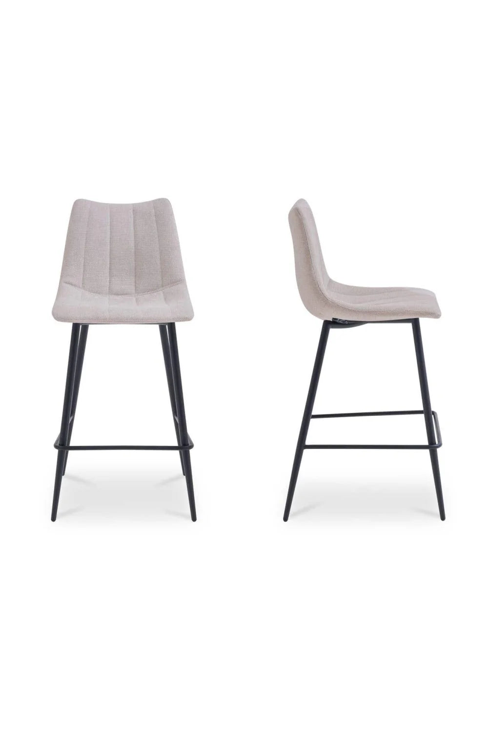 Luxury Upholstered Modern Bar Stools European Style for Villa