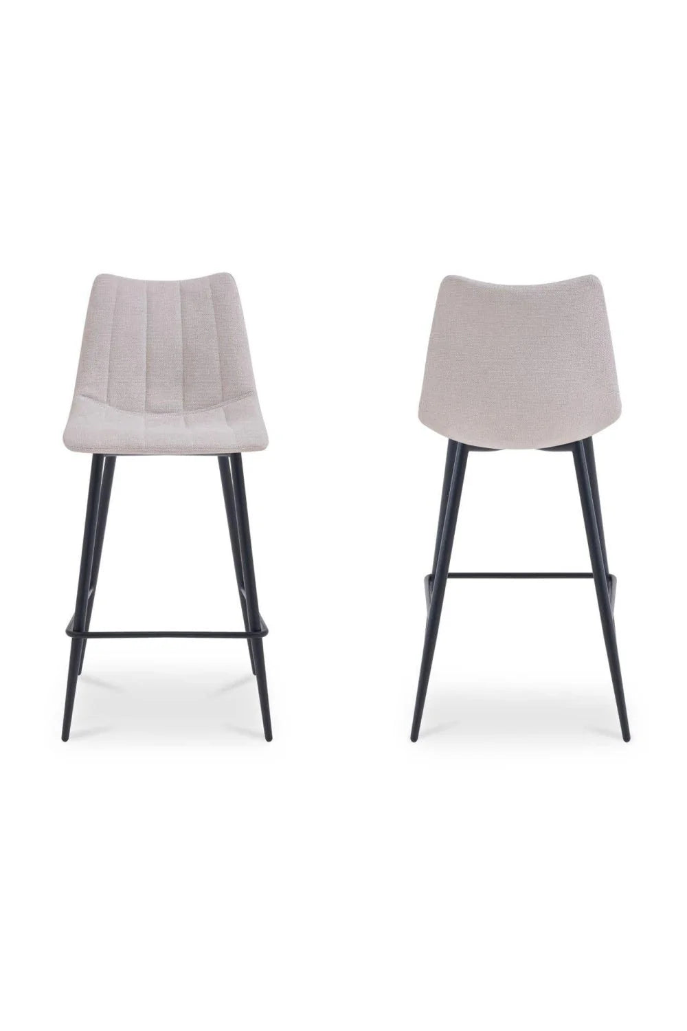 Luxury Upholstered Modern Bar Stools European Style for Villa
