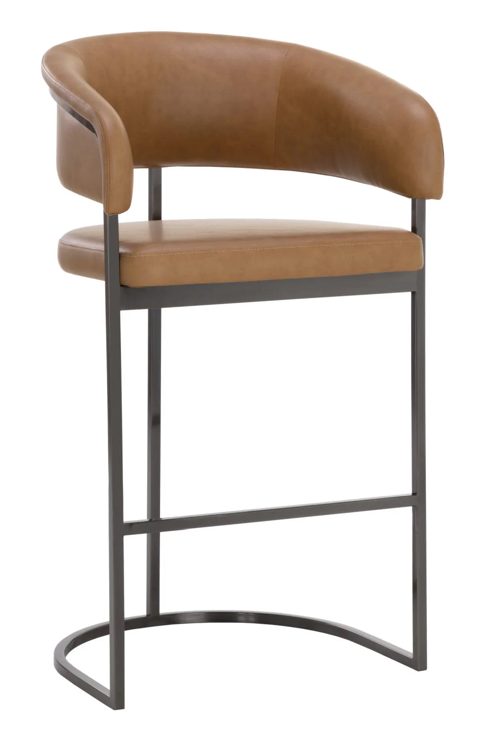 Luxury Upholstered Modern Barstool European Style for Villa