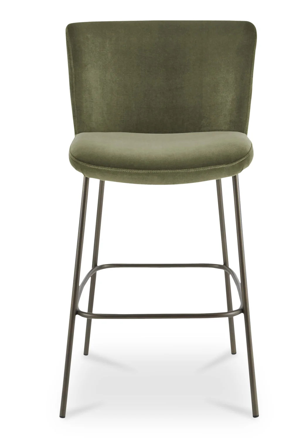 Luxury Upholstered Modern Barstool European Style for Villa