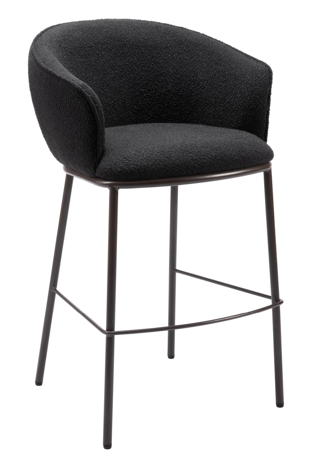 Luxury Upholstered Modern Barstool European Style for Villa