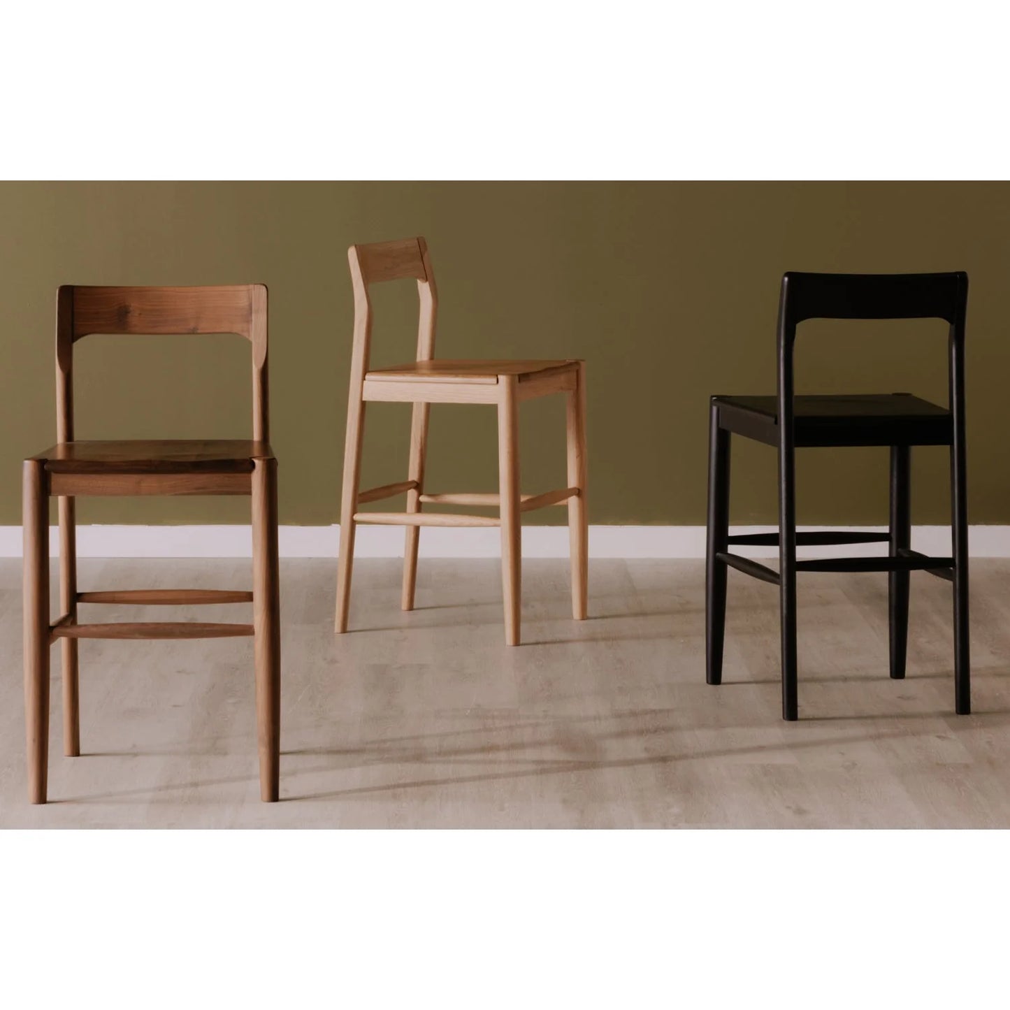 Luxury Upholstered Modern Barstool European Style for Villa