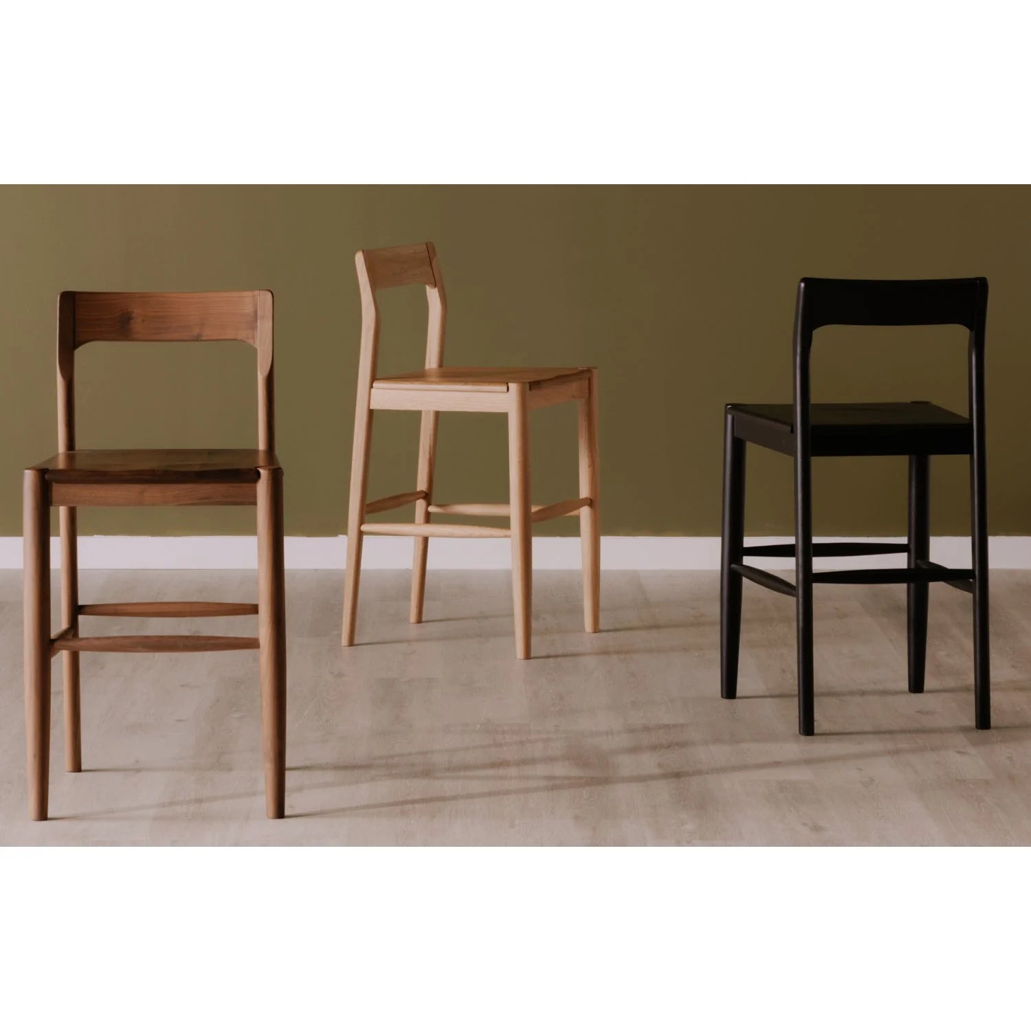 Luxury Upholstered Modern Barstool European Style for Villa