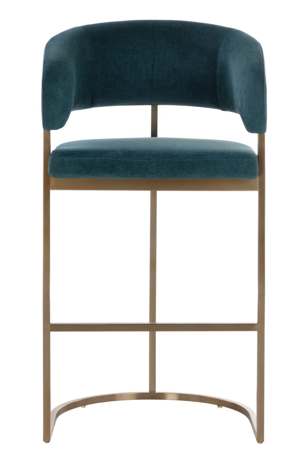 Luxury Upholstered Modern Barstool European Style for Villa