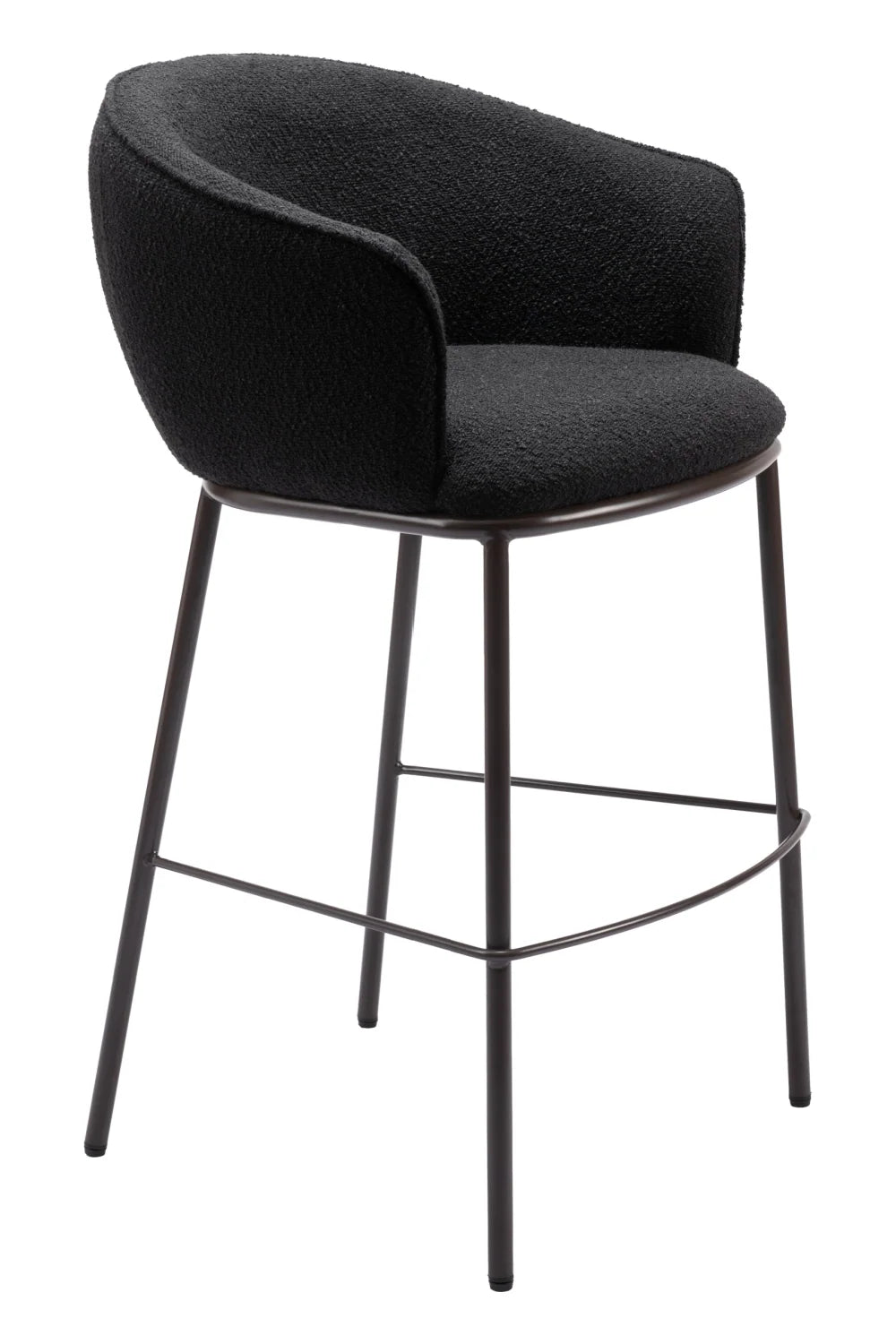 Luxury Upholstered Modern Barstool European Style for Villa