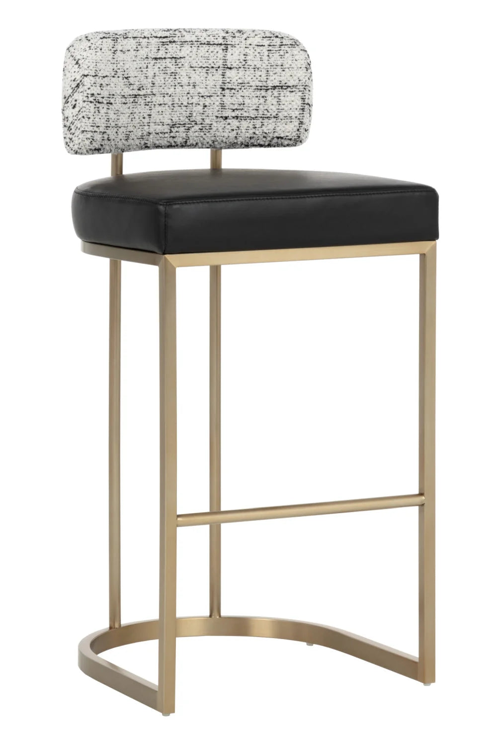 Luxury Upholstered Modern Barstool European Style for Villa